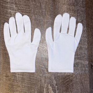 Unbranded White Church Dress Up Short Gloves